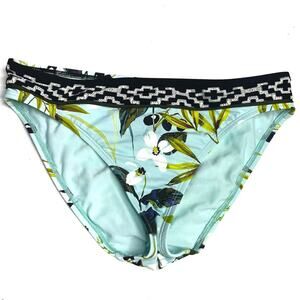 Kenneth Cole Olive Tree Swim Bikini Bottoms